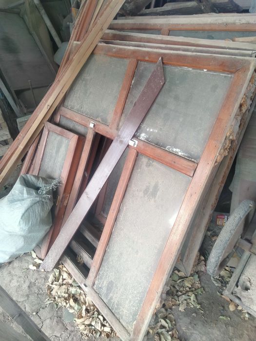 Ағаш терезе 1.20/1.30 размерде