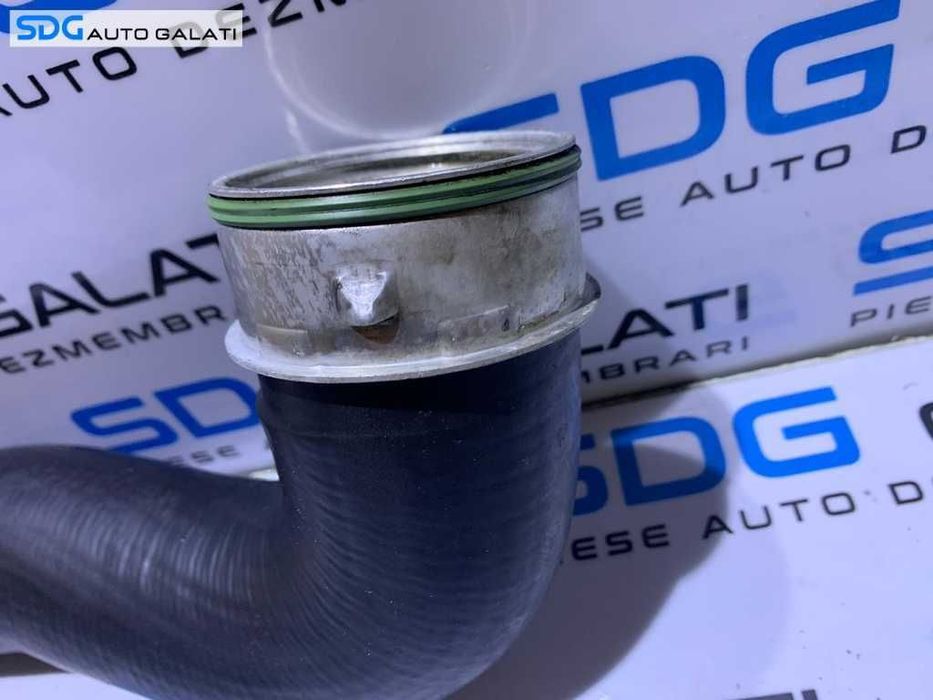 Furtun Conducta Presiune Aer Turbo Turbina Turbosuflanta Motor Skoda Octavia 2 2.0 TDI BMN 2004 - 2008 Cod 3C0145762AJ [S0106]