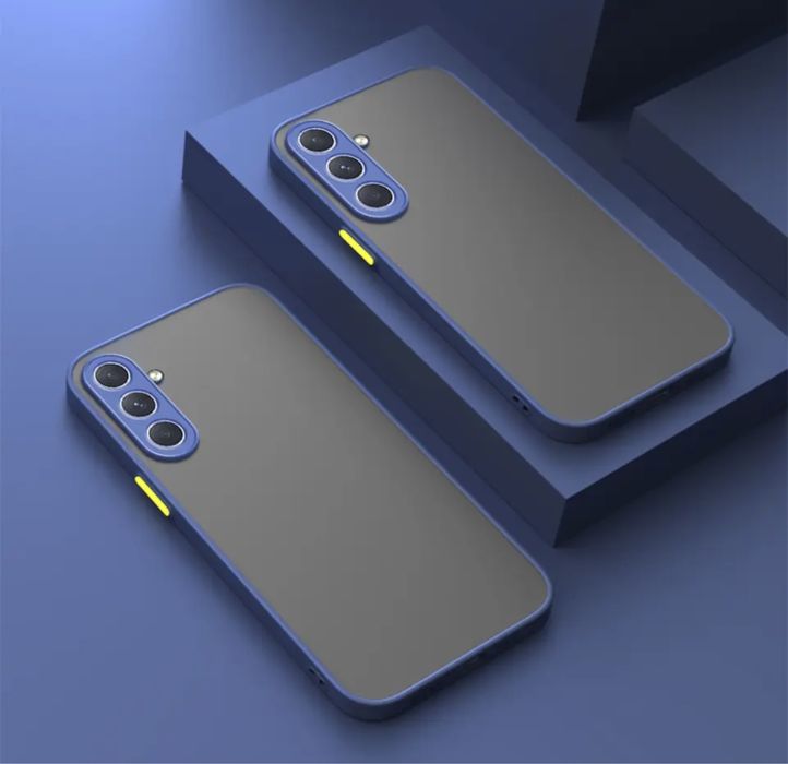 Samsung A14/A34/A54/A35/A55/A36/A56 Husa Hybrid Case Mata Margine Sili