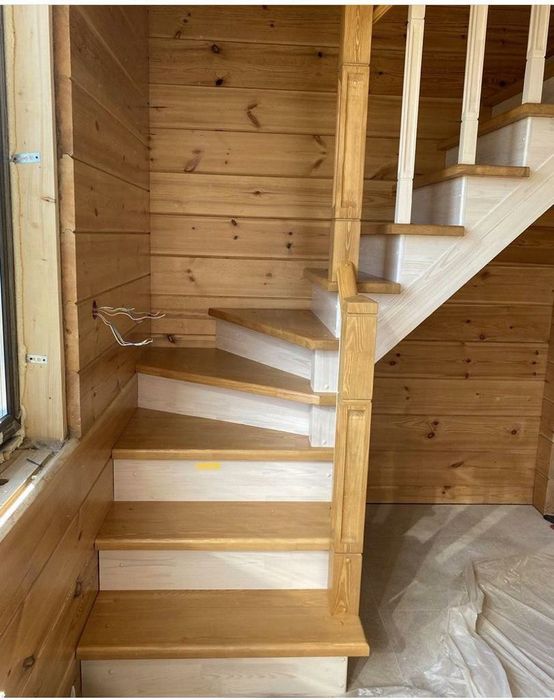 Лестница, установка и изготовление