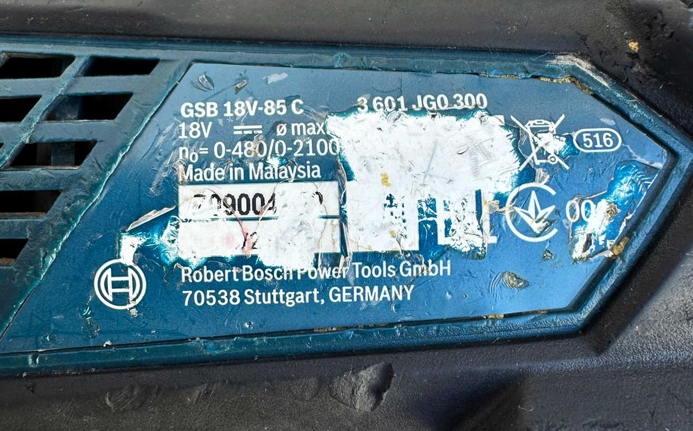 BOSCH GSR 18V-85 C - Безчетков мощен ударен винтоверт 18V 85Nm