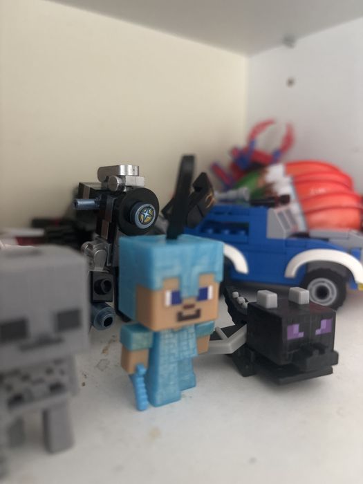 Minecraft kinder joy игрушка киндер джой