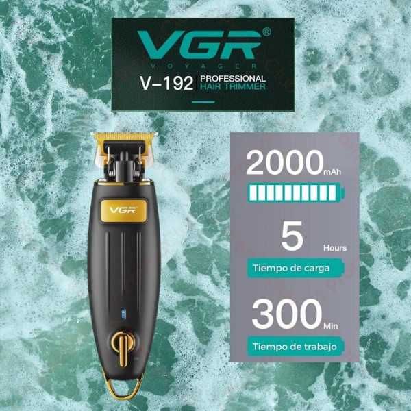 !!!БЕЗПЛАТНА ДОСТАВКА!!! Машинка за подстригване VGR 5 приставки,Черен