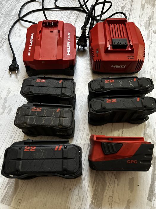 Hilti / Хилти B12 , B22 Nuron батерия / батерии и зарядно / зарядни