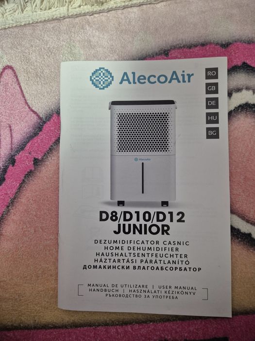 Vand deumidificator alecoair junior D10