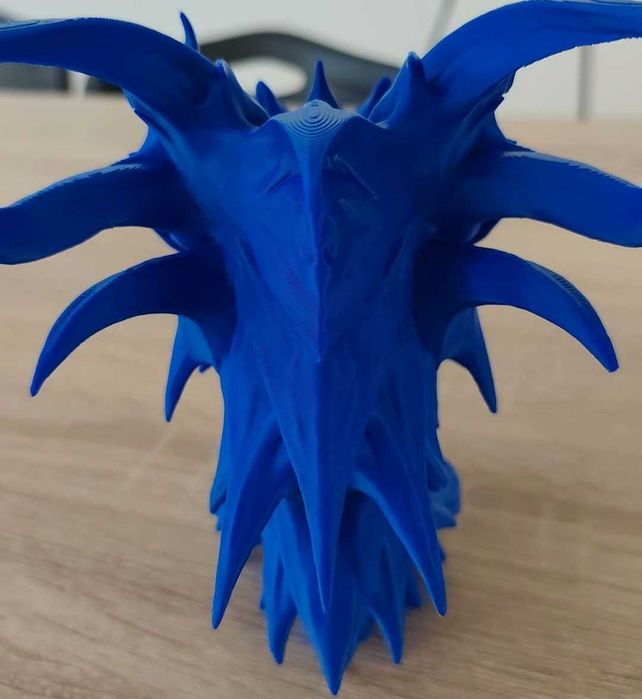 Син дракон  – 3D принтирана фигура