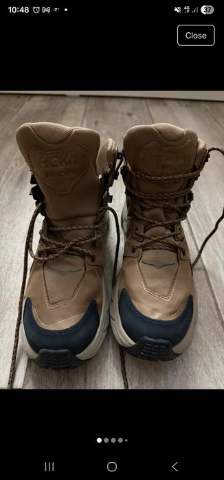 Ghete Hoka Anacapa Mid Gtx maro-negru 41-41.5 noi