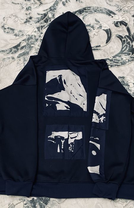 ERD кофта синяя зипка