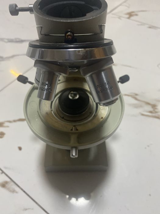 Микроскоп времен ссср