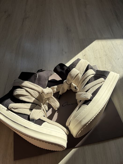 Rick Owens ramones hexagram jumbo laces