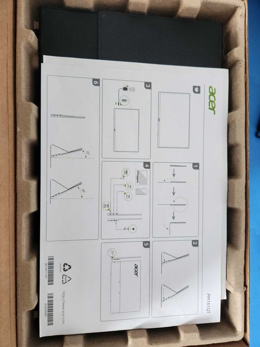 Като Нов! - Acer PM161QT преносим монитор 15.6”