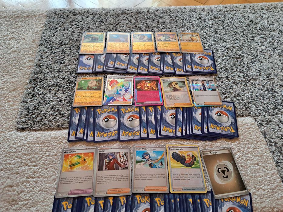 Lot 100 cartonase Pokemon Germania