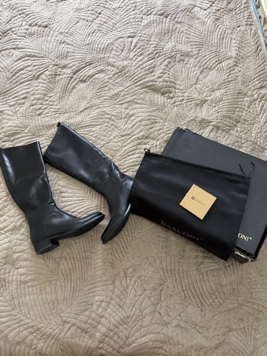 Сапоги, длинные , натуралка