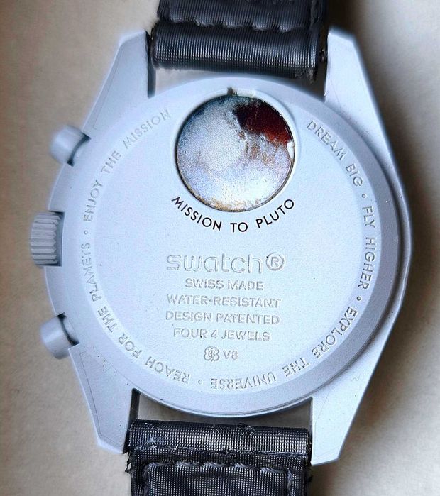 Swatch x Omega Bio Ceramic Moonswatch Mission to Pluto