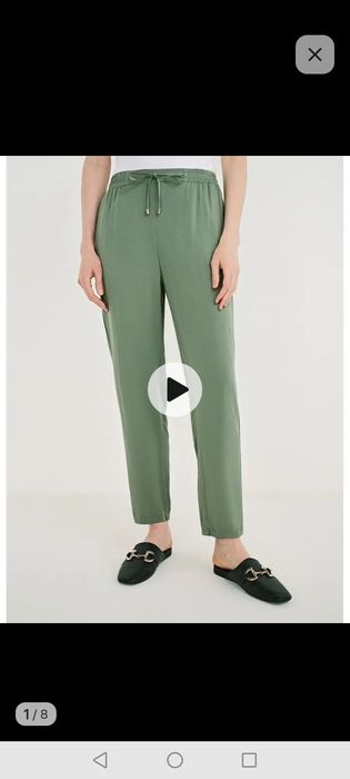 Брюки Баги из вискозы