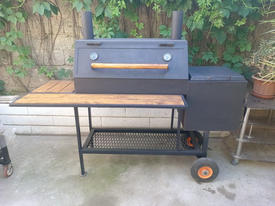 Мангал смокер прямоточный