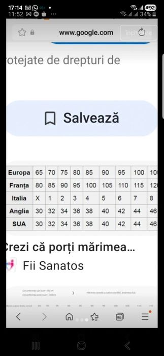 Set Victoria's Secret marimea  80C, nou