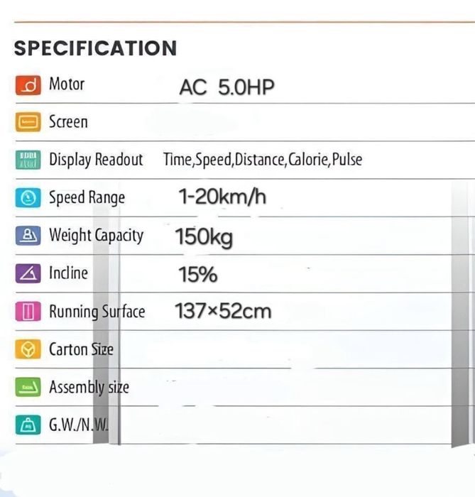 Беговая дорожка Model:701S новый модель