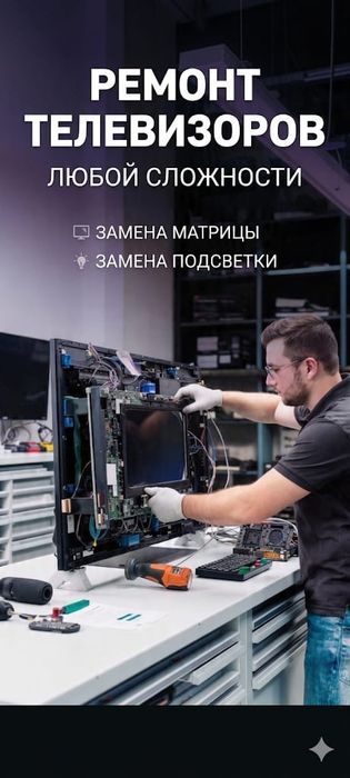 Ремонт телевизоров в Актобе