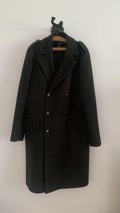 Palton bărbați, H&M, lână marimea 52, L/XL