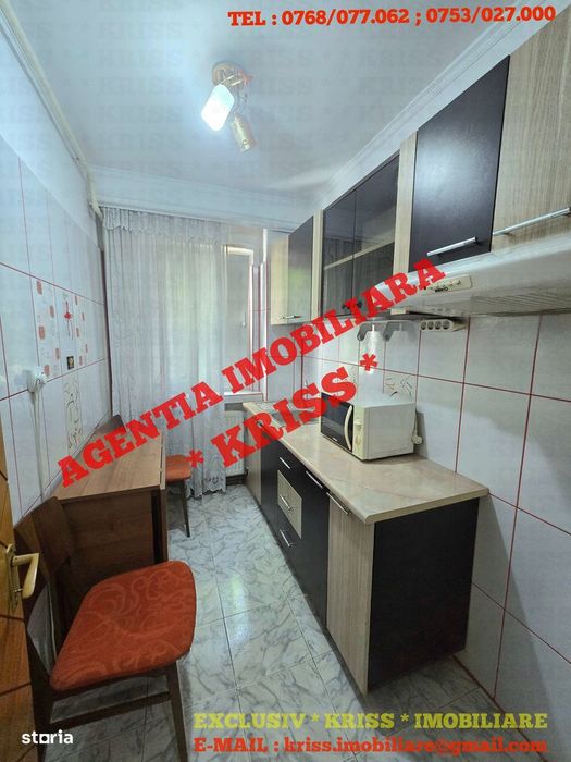 OFERTĂ! AP.  2 Camere GĂVANA 2 Semidecomandat Etaj 1 Liber Mob. Utilat