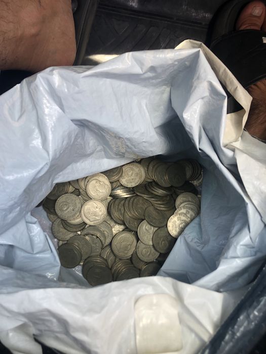 Монета 1 рубль 300 шт