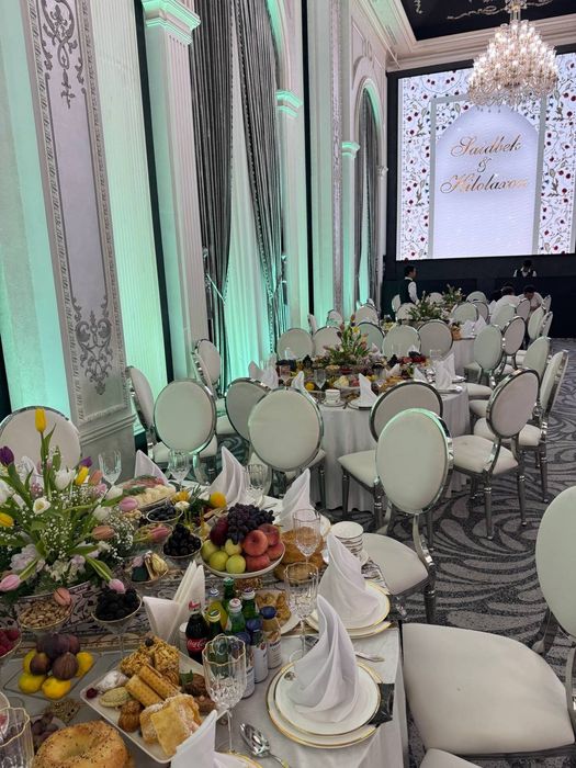 Prakat stol stul 24/7 naves zontik Аренда стол стул прокат ширма