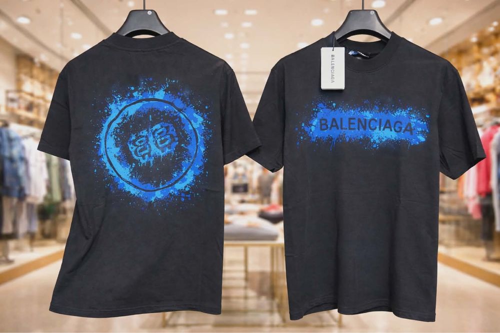 Брутални модели мъжки тениски Balenciaga, Ami, Casablanca и други марки