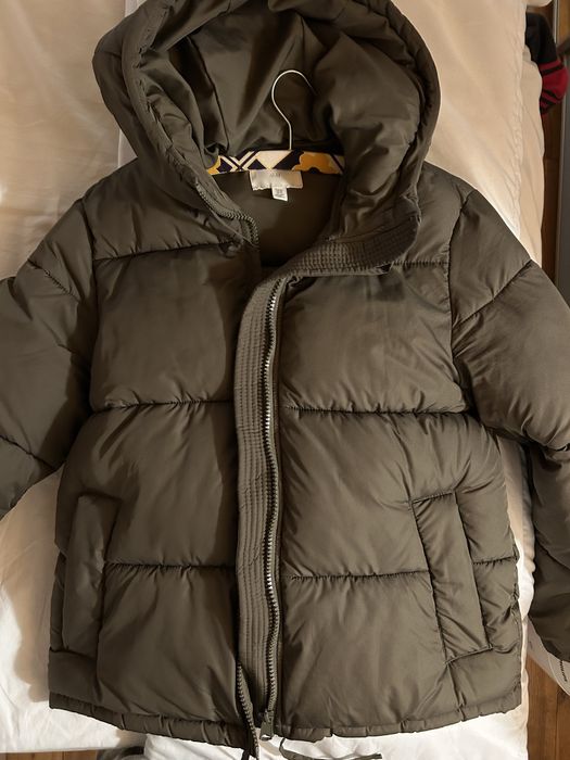 Якета ZARA с пух  и пера ,HM обикновен пълнеж