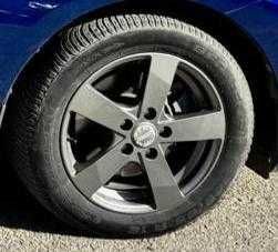 Vând Set jante aliaj Dezent R16 + cauciucuri iarnă 5x114.3 – Toyota / Honda / Nissan