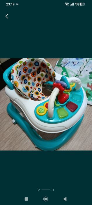Манеж ходунки коврик игровой
