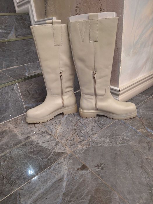 Нови ботуши естествена кожа