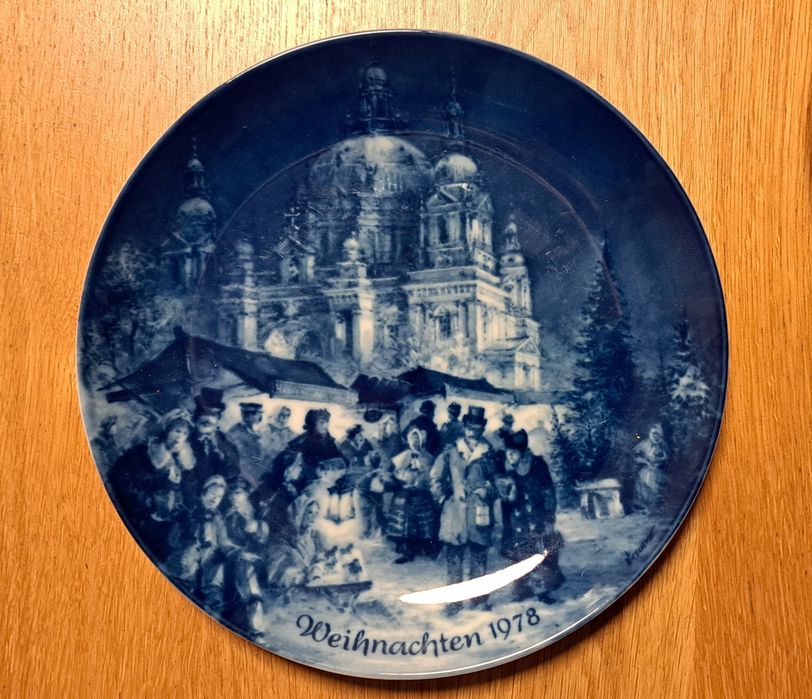 Farfurii decorative  Craciun, Ziua Mamei Berlin Design editie limitata