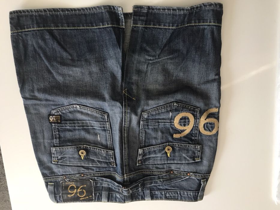 Дънкови кожени поли Levis, BENETTON, G-STAR, VERO MODA 36/38 номер