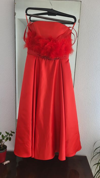 Rochie roșie xs s