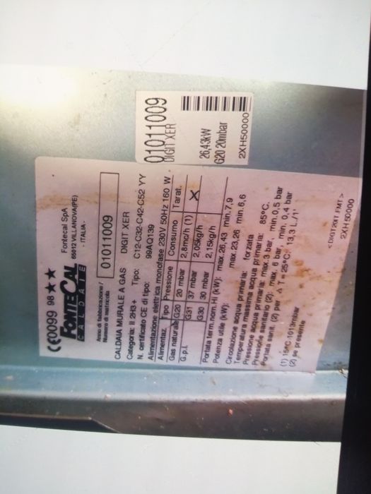 Centrala termica ariston, romstal ferroli