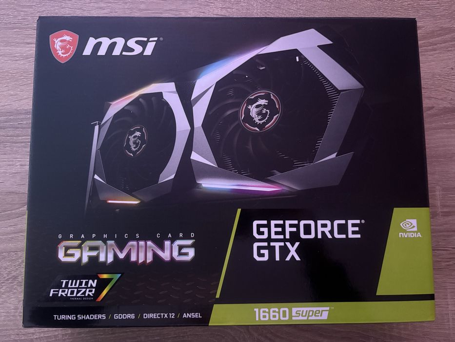 Nvidia GeForce GTX 1660 Super Msi Gaming