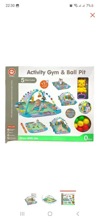 Продаётся детский развивающий коврик