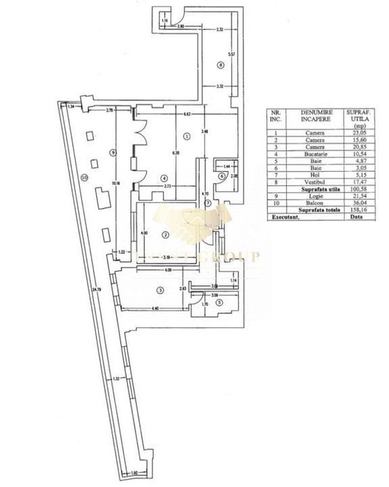 Apartament premium cu 3 camere | Bulevardul Ferdinand | Imobil boutiqu