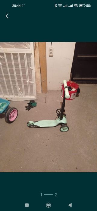 Самокат детский для возраста 2-5 лет