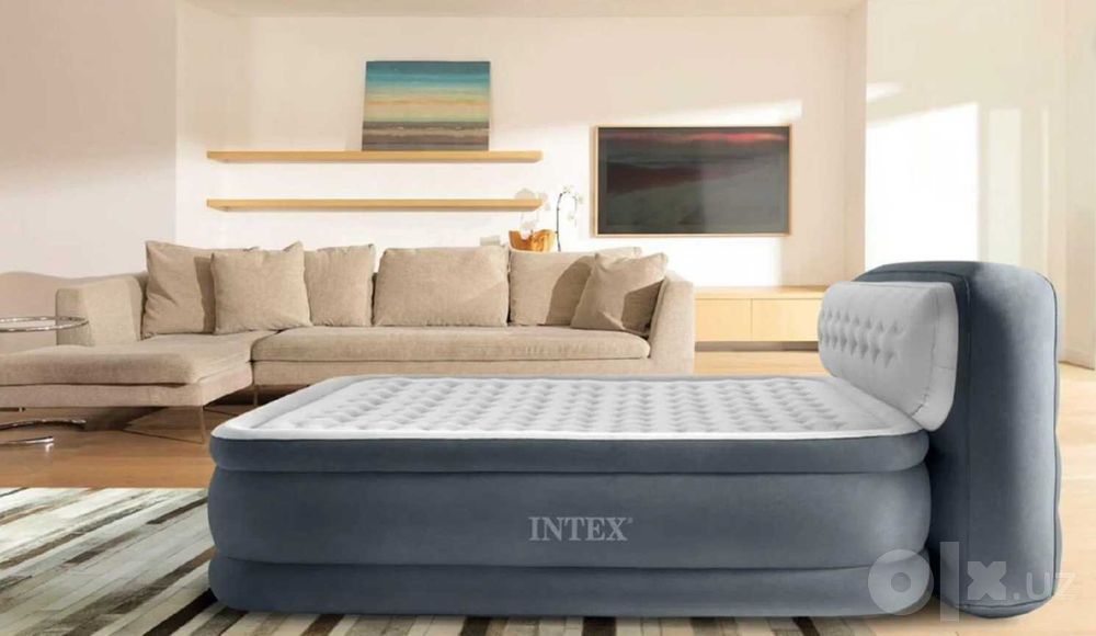 Надувной матрас-152х236х86(46)см. Intex-64448. Доставка бесплатно