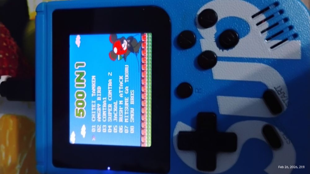 Consolă retro jocuri 500-1