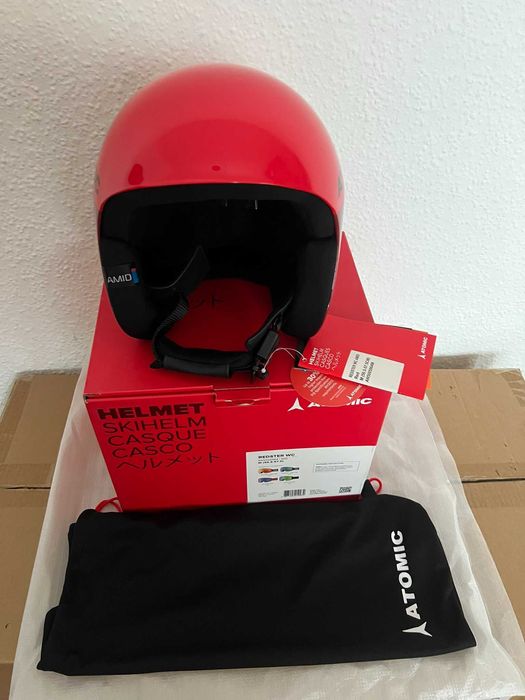 Casca ski schi snowboard Atomic Redster WC AMID FIS Red M 56.5-57.5