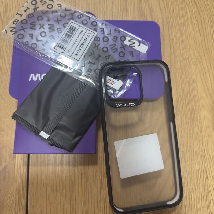 Кейс+протектор за 15 pro max