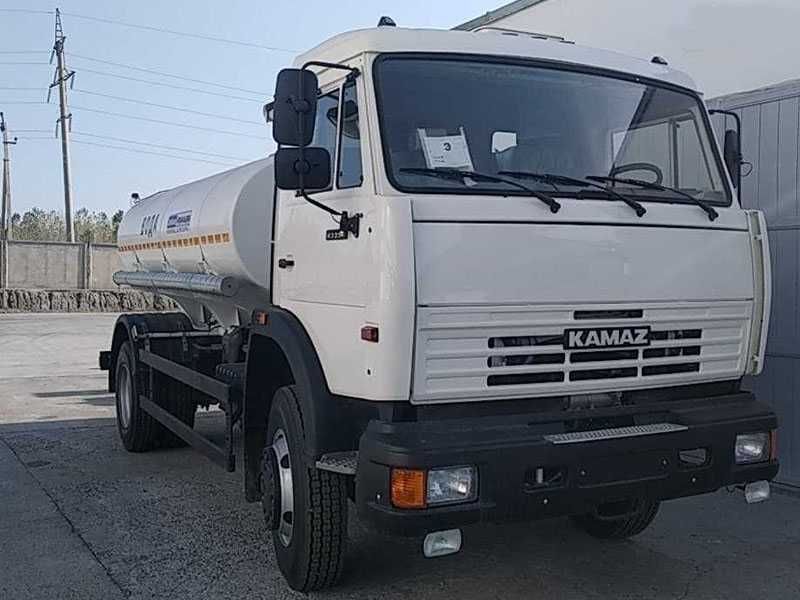 Водовоз для питьевой воды КАМАЗ + Лизинга хам берилади