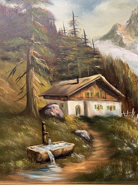 Красив,алпийски пейзаж