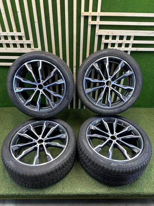 jante cu anvelope bmw x3 g01 r20 stil m699 anv pirelli scorpion noi