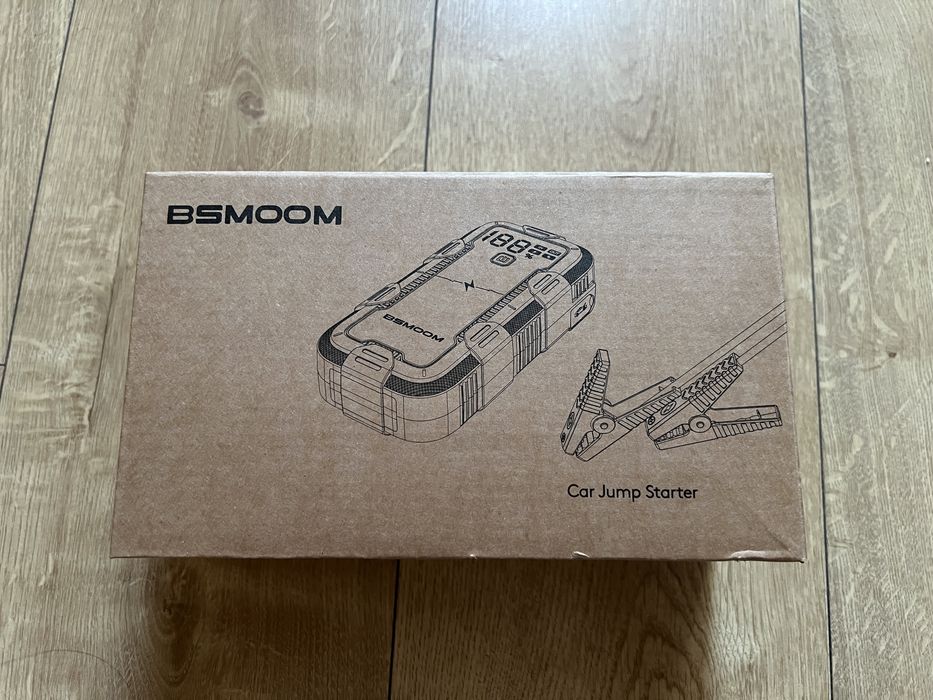 Супер Мощен Джъмп Стартер 8000А / 26800 mAh + Flashlight + Power Bank