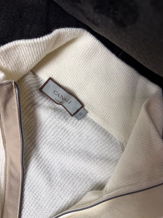 Pulover half-zip Canali