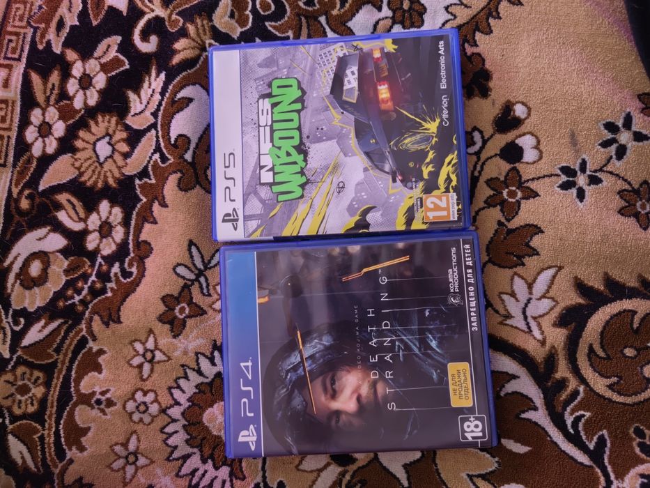 Продам 2 диска  для    PS 4 PS 5